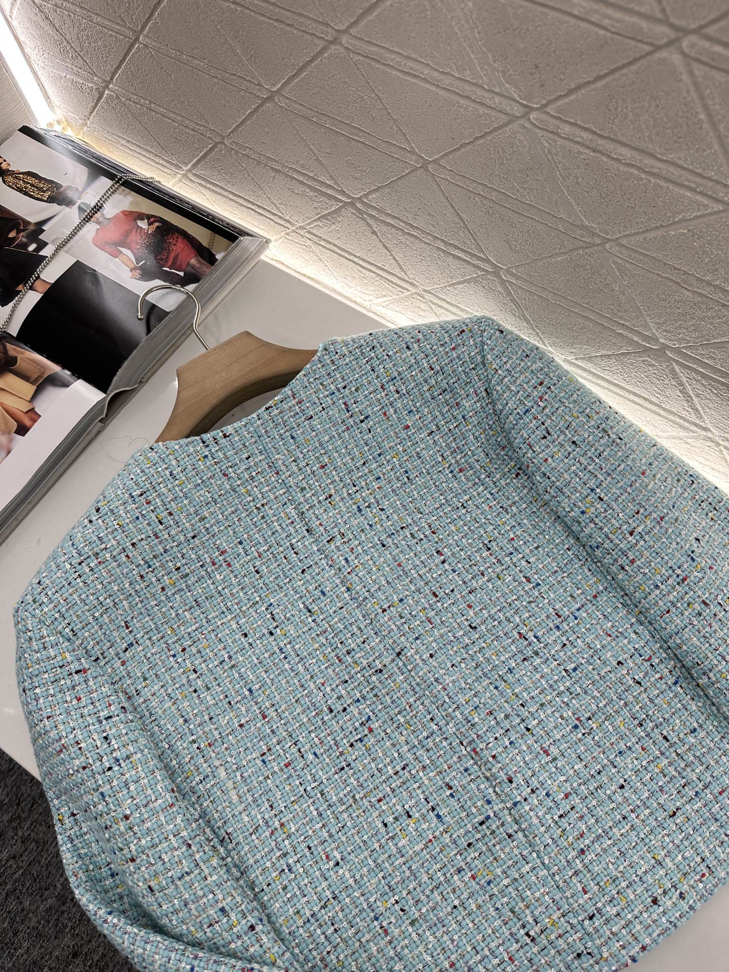 CHANEL MULTICOLOR KNITTED CARDIGAN 276610