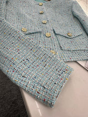 CHANEL MULTICOLOR KNITTED CARDIGAN 276610