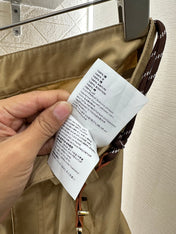 MIUMIU HIGH-WAISTED PLAID BERMUDA SHORTS 276620