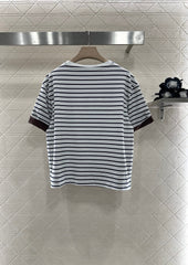 MIUMIU REVERSIBLE OVERSIZED CREW NECK TEE 276642