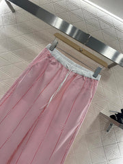 GUCCI STRIPED WIDE-LEG PANTS 276518