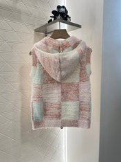CHANEL SLEEVELESS KNIT HOODIE 276508