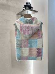 CHANEL SLEEVELESS KNIT HOODIE 276505