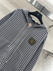 MIUMIU FLEECE HOODED JACKET STYLE 96