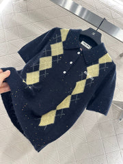 MIUMIU SHORT-SLEEVE KNIT TOP STYLE 22