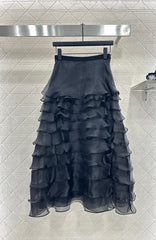 DIOR 25S MULTI-LAYER TULLE SKIRT STYLE 341