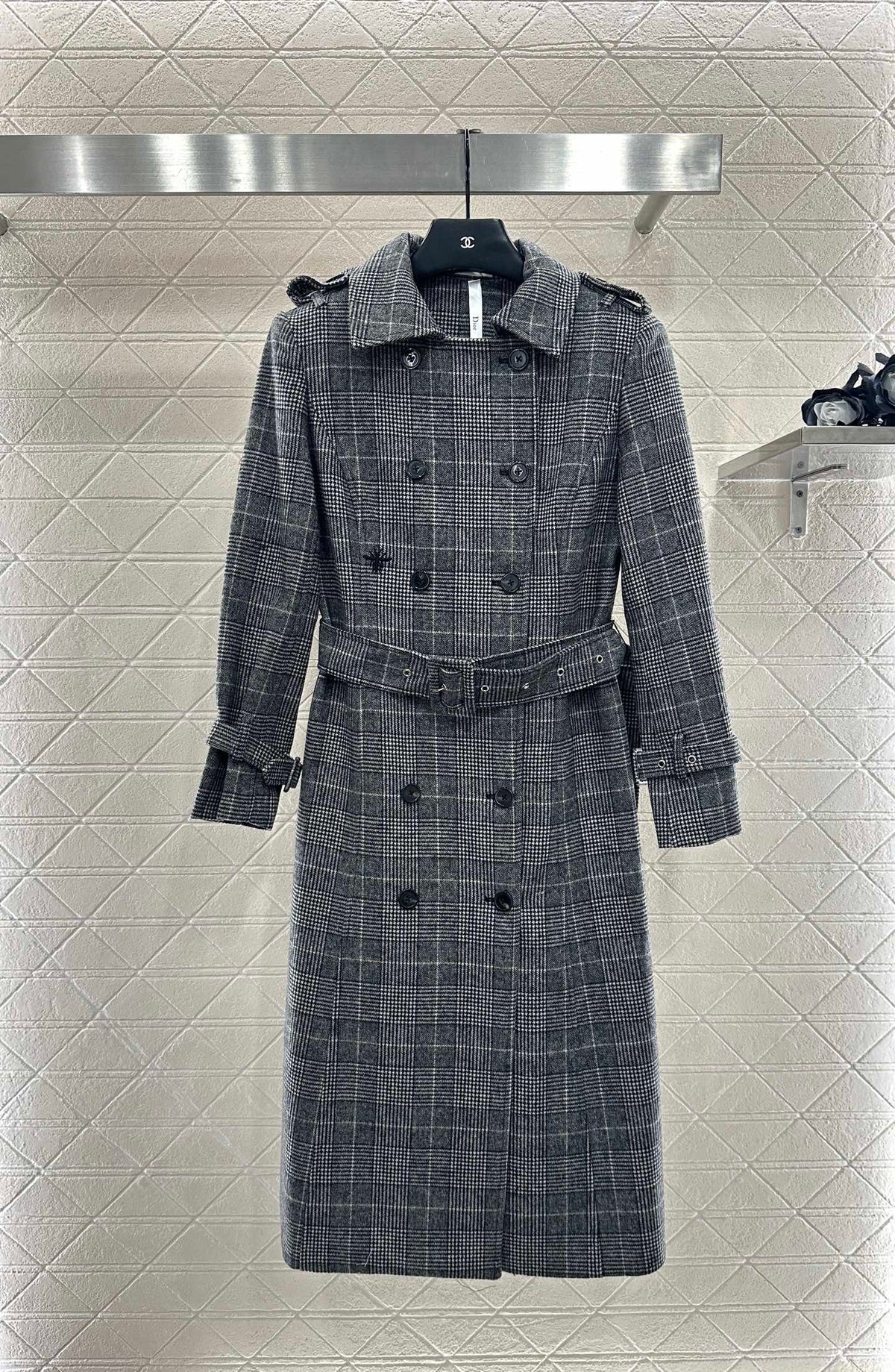 DIOR 25S LONG TRENCH COAT STYLE 302