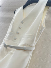 DIOR 25S SLEEVELESS DRESS WITH BELT STYLE 305