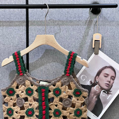 GUCCI CROCHET CAMI TOP STYLE 24