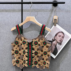 GUCCI CROCHET CAMI TOP STYLE 24