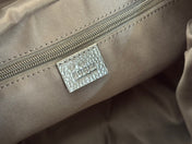 NYLON LINE TOTE BAG 34.5 IN BLACK GG CANVAS