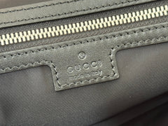 LARGE CROSSBODY BAG 36 IN BLACK CANVAS