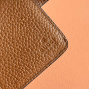 GG 25S MARMONT WALLET 13 IN BROWN CALFSKIN GOLD HARDWARE
