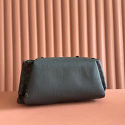 GUCCI 25S OPHIDIA MEDIUM BACKPACK 40 IN GREEN GRAY CALFSKIN