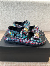 DAD SANDAL IN COLORFUL FABRIC