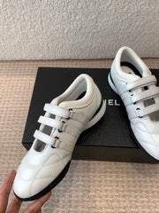 MARY JANE SNEAKERS IN WHITE LAMBSKIN