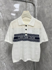Dior 25 Polo Shirt Tencel with Wool 232755