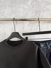 Loewe Slit T-shirt Brown Chocolate Cotton