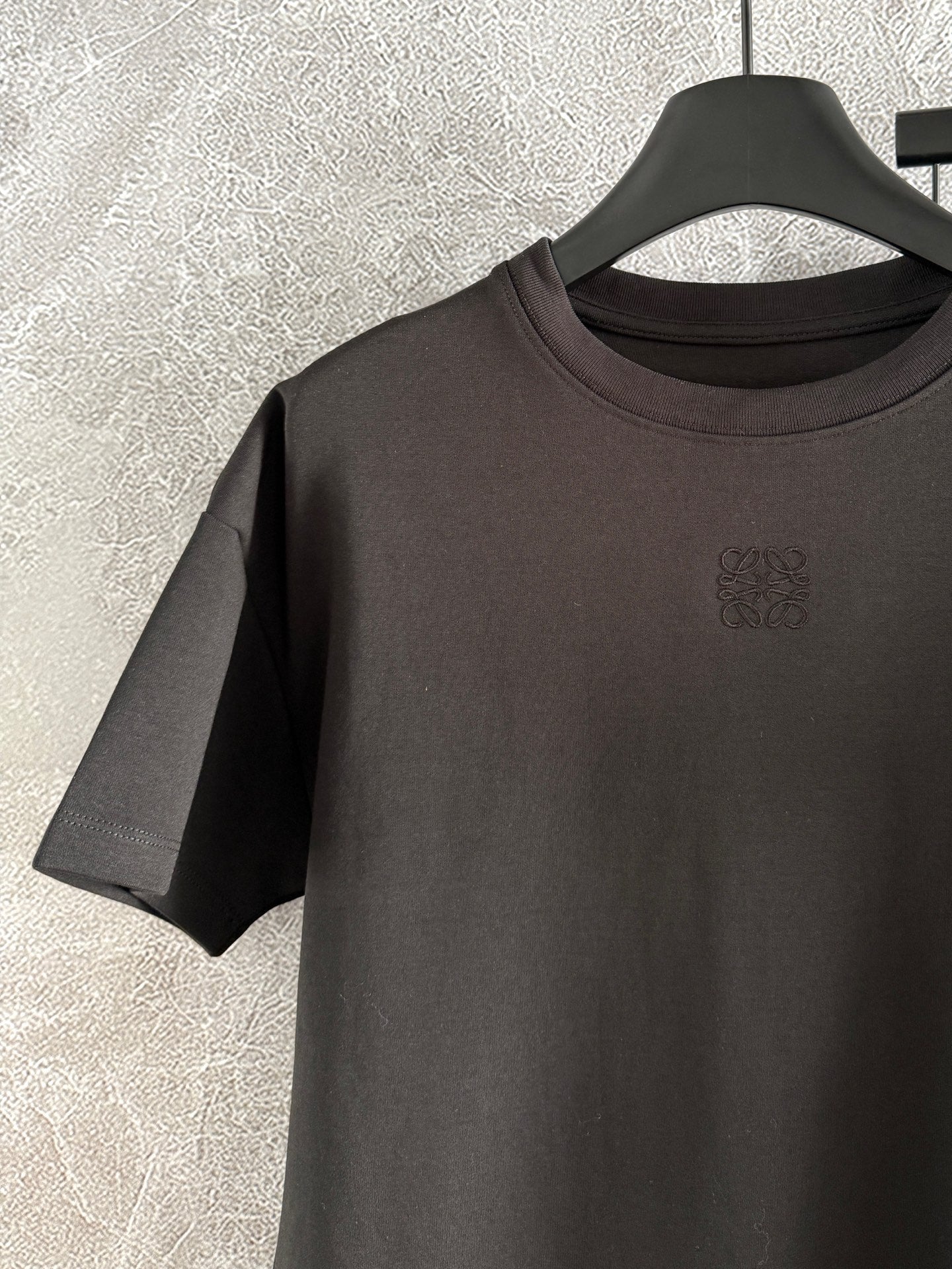 Loewe Slit T-shirt Brown Chocolate Cotton