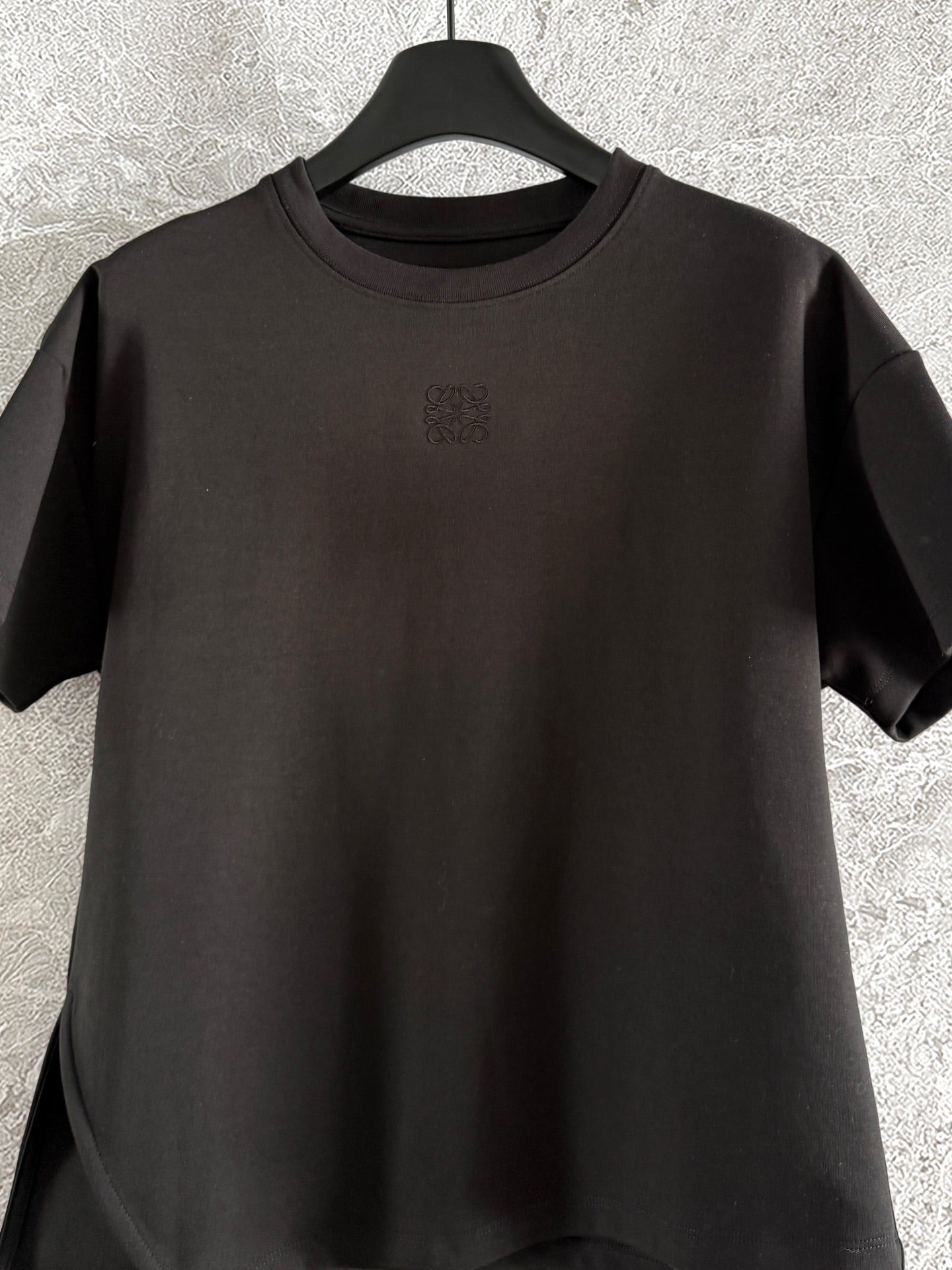 Loewe Slit T-shirt Brown Chocolate Cotton