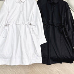 HERMES 25S DRAWSTRING DRESS 079