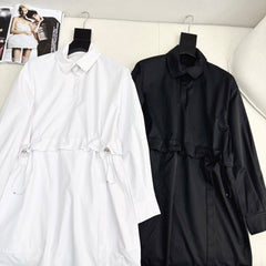 HERMES 25S DRAWSTRING DRESS 079