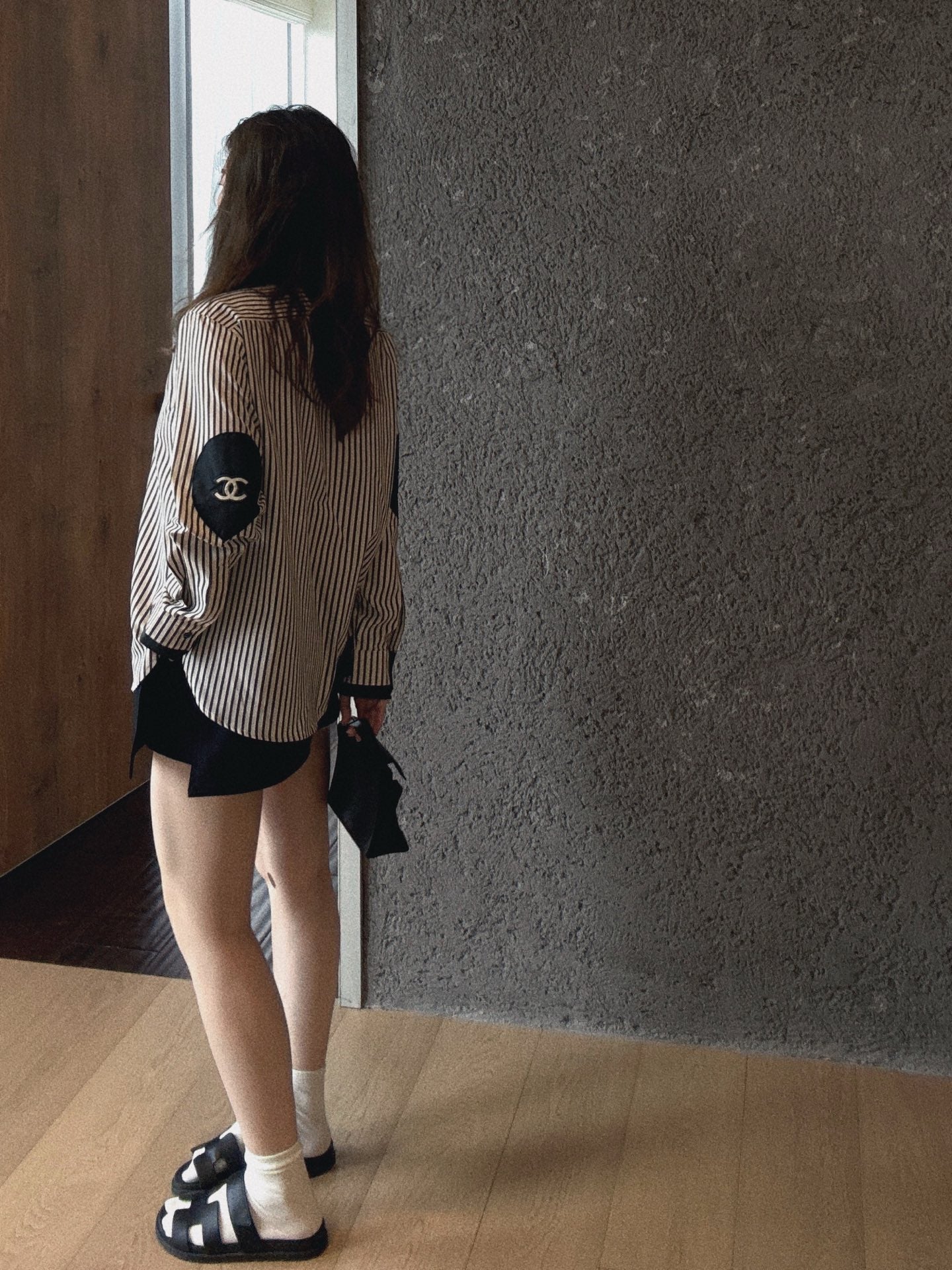 CHANEL 25S STRIPED SHIRT STYLE 103