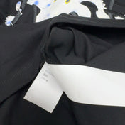 Loewe Octopus Print Embroidered Short-sleeved T-shirt Black Cotton