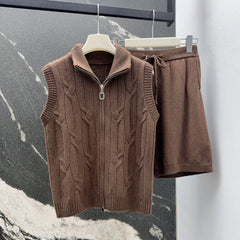 HERMES 25S KNIT VEST SET 528309