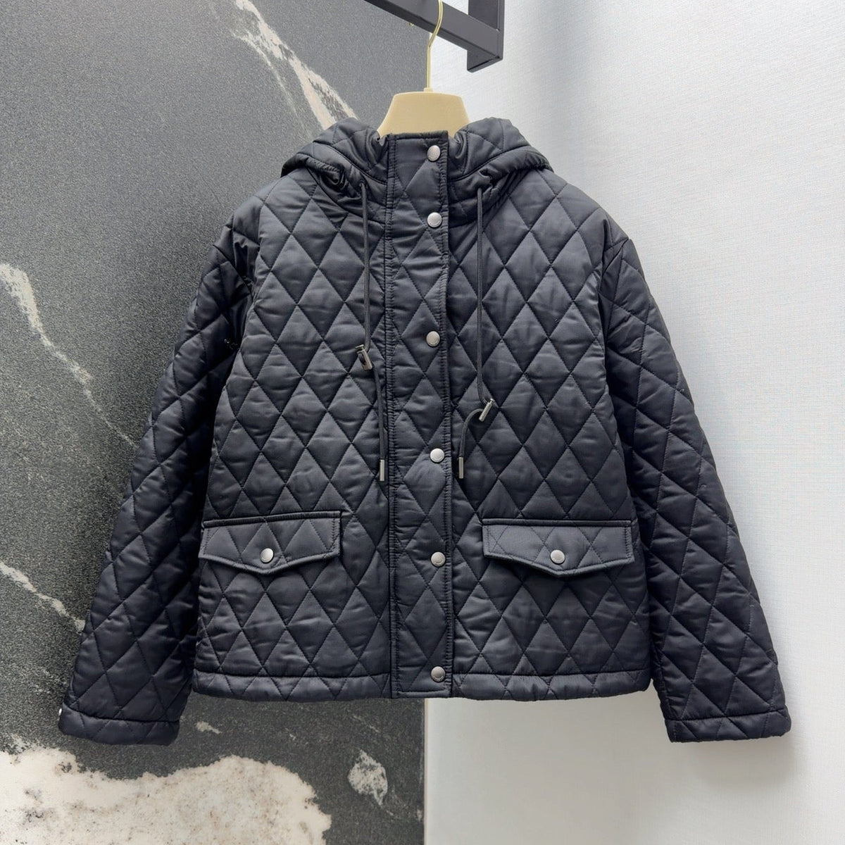 BURBERRY 25S QUILTED COTTON JACKET 0037