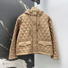 BURBERRY 25S QUILTED COTTON JACKET 0038