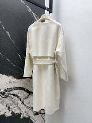 HERMES 25S LONG KNITTED COAT 214