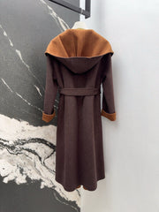 MAX MARA 25S HOODED LONG COAT 157