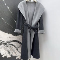 MAX MARA 25S HOODED LONG COAT 158
