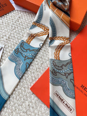 HERMES 26S SCARF 86 IN SILK 309621