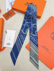 HERMES 26S SCARF 90 IN SILK 309656