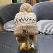 BEANIE HAT IN COLORFUL WOOL 394005