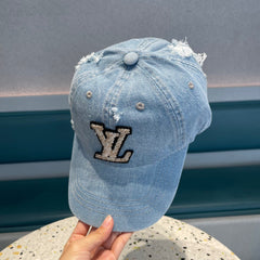 BASEBALL CAP IN LIGHT BLUE DENIM 433086