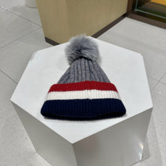 BEANIE HAT IN COLORFUL WOOL 434722