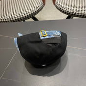CELINE 26S COLOR-BLOCK BASEBALL CAP STYLE 64