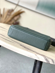 DISTRICT PM 26 IN CELESTE GREEN CALFSKIN
