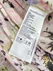 ZIMMERMANN OFF-SHOULDER LACE MINI DRESS 270351