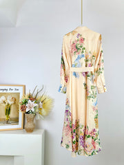 HALLIDAY TUCKED SHIRT DRESS 25S IN LINEN 266345