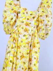 BACKLESS MIDI DRESS 25S IN LINEN 266369