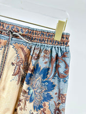 ELASTIC WAIST SILK SHORTS 25S IN HABUTAI SILK 266324