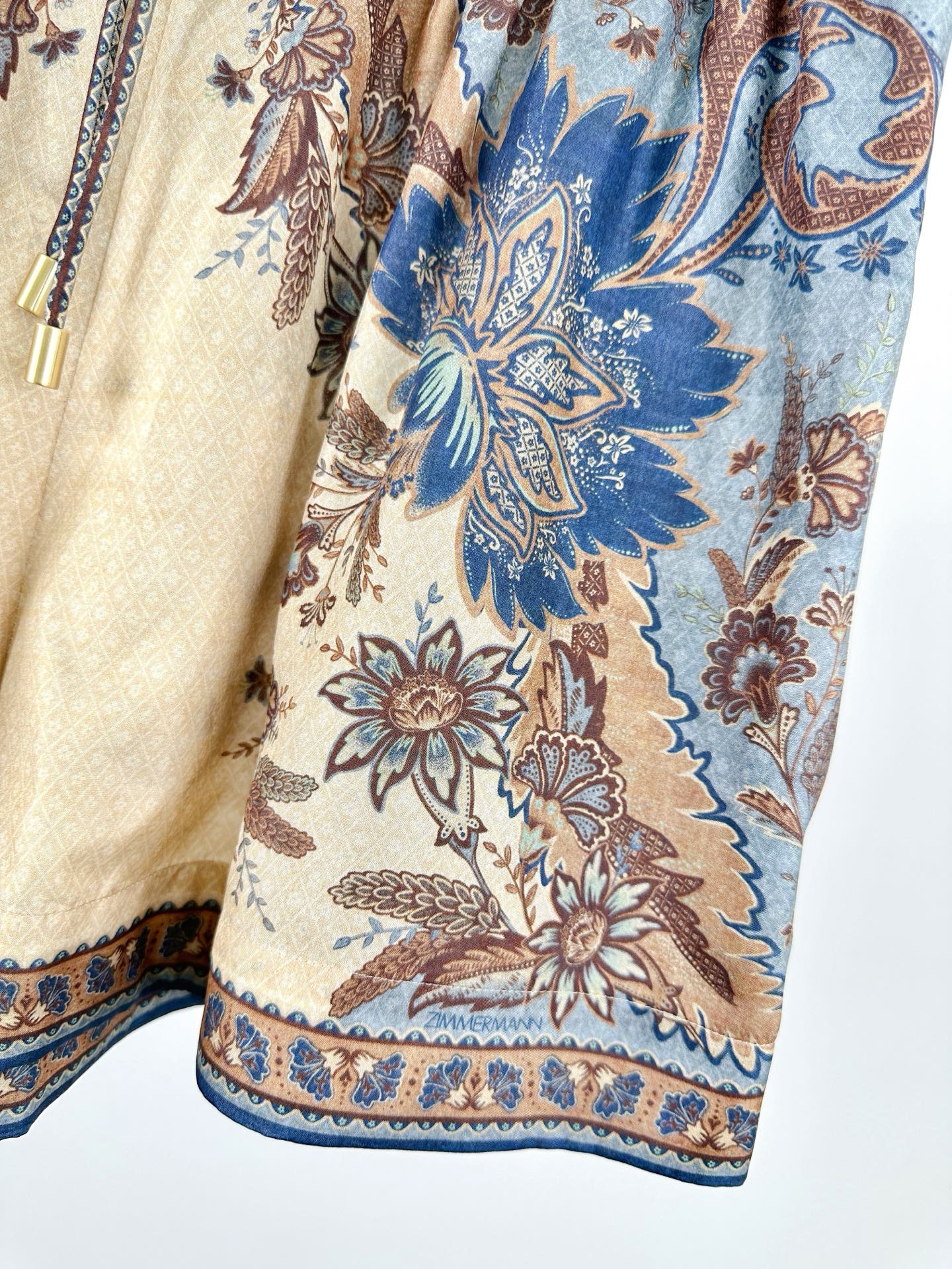 ELASTIC WAIST SILK SHORTS 25S IN HABUTAI SILK 266324