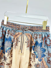 ELASTIC WAIST SILK SHORTS 25S IN HABUTAI SILK 266324