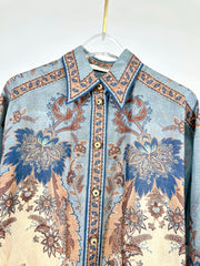 SHIRT ASCENSION OVERSIZED 25S IN SPUN SILK 266328