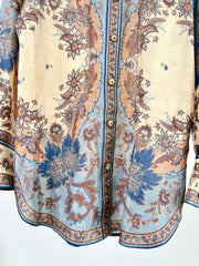 SHIRT ASCENSION OVERSIZED 25S IN SPUN SILK 266328