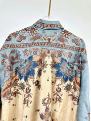 SHIRT ASCENSION OVERSIZED 25S IN SPUN SILK 266328